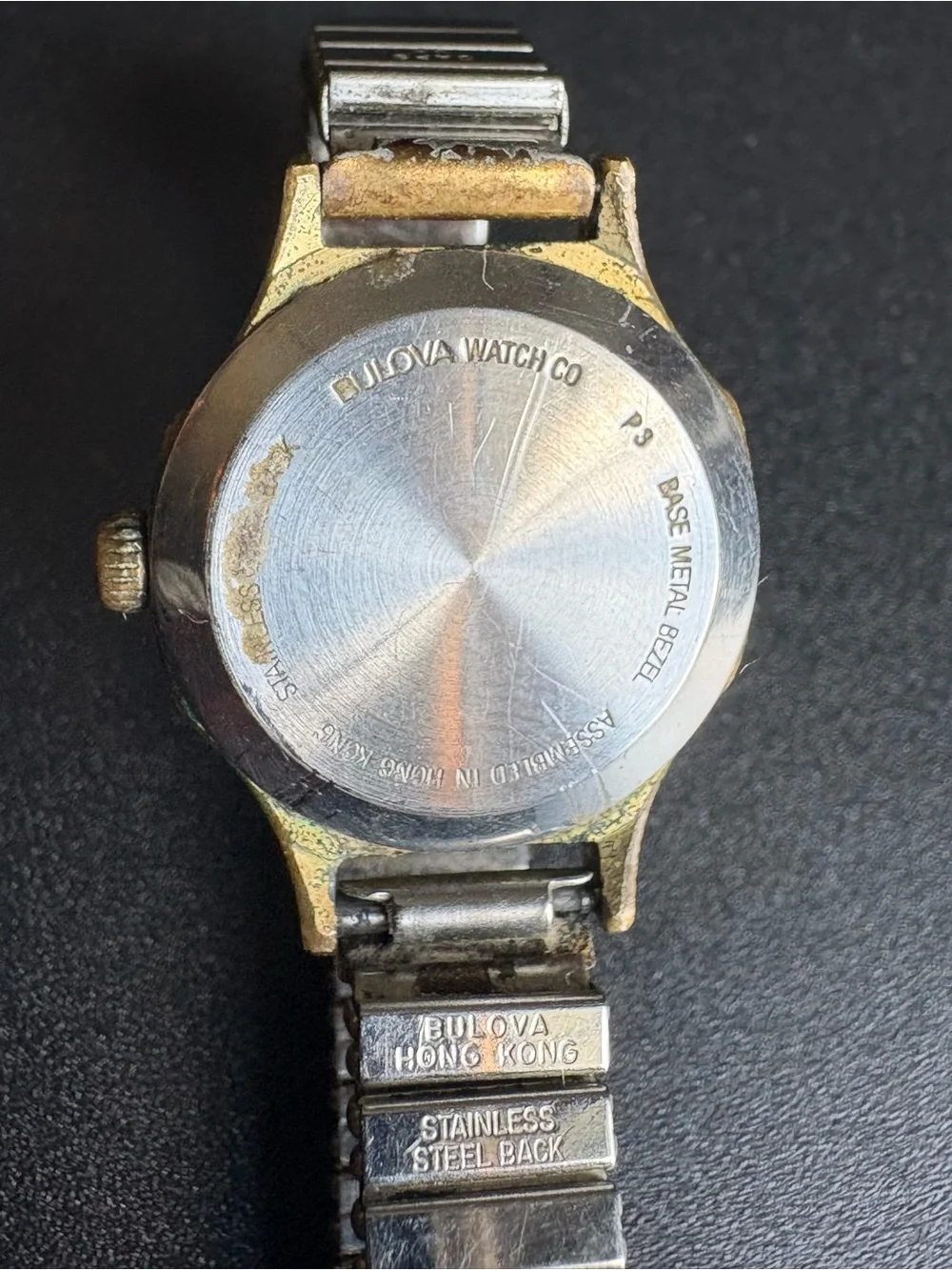 Caravelle‎ Women’s Gold-Tone Quartz Watch - Classic Gold and Silver Design